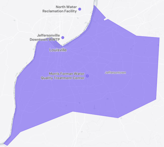 Louisville Covid-19 Wastewater Levels
